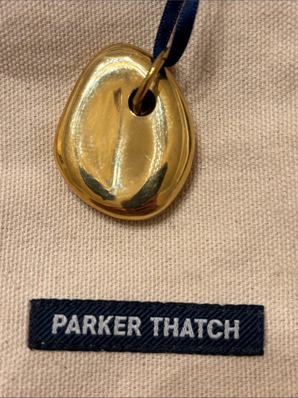 Parker Thatch Gold Decorative Pendant Accent